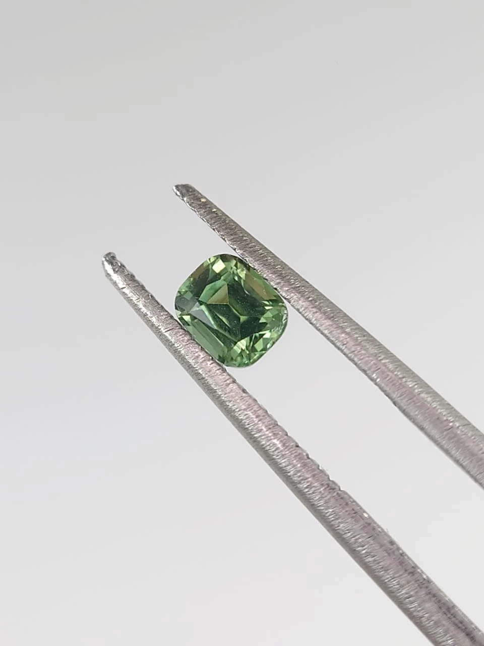 0.33ct Natural Green Tourmaline Cushion Cut Loose Gemstone from Afghanistan — view 6